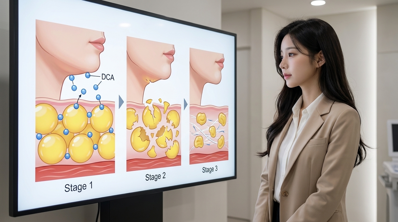 VIVLE DCA vs. ฉีดลดเหนียงทั่วไป: เปรียบเทียบ 2026 เลือกแบบไหนให้กรอบหน้าคม?