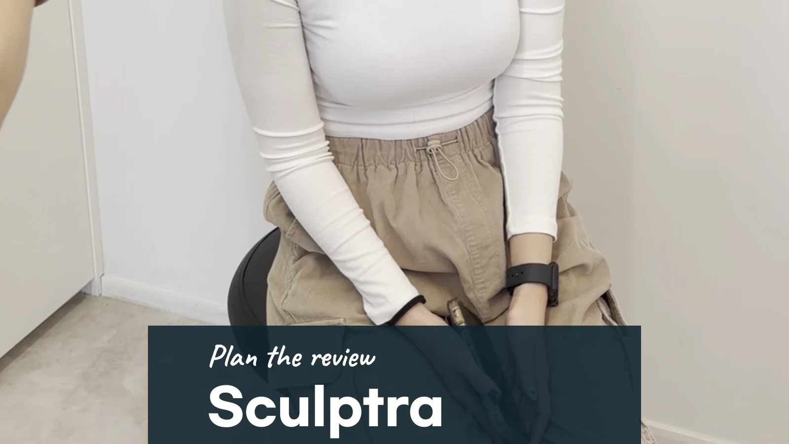 When should you review Sculptra progress instead of judging it immediately?